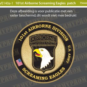 Patch 101st AIRBORNE DIVISION - Screaming Eagles