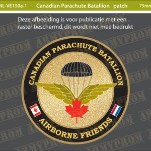 Patch CANADIAN PARACHUTE BATALLION - Airborne Friends